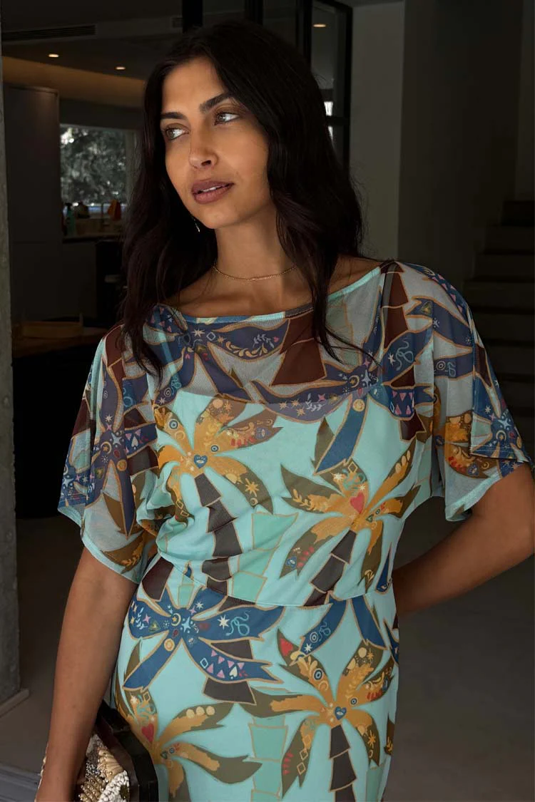 Azura Palms Mesh Tilly Dress - Image 8