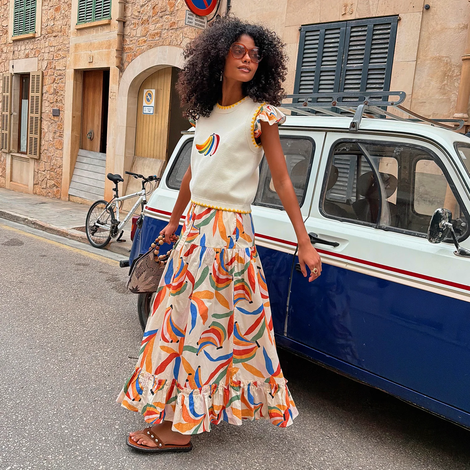 Banana Saige Skirt