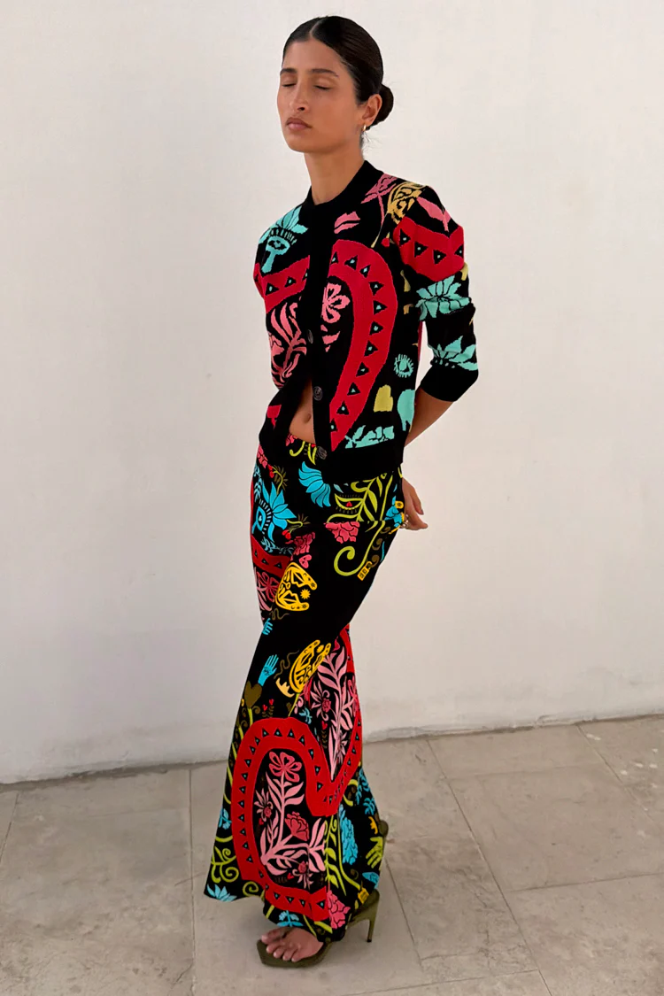 Black Amara Dorris Skirt - Image 2