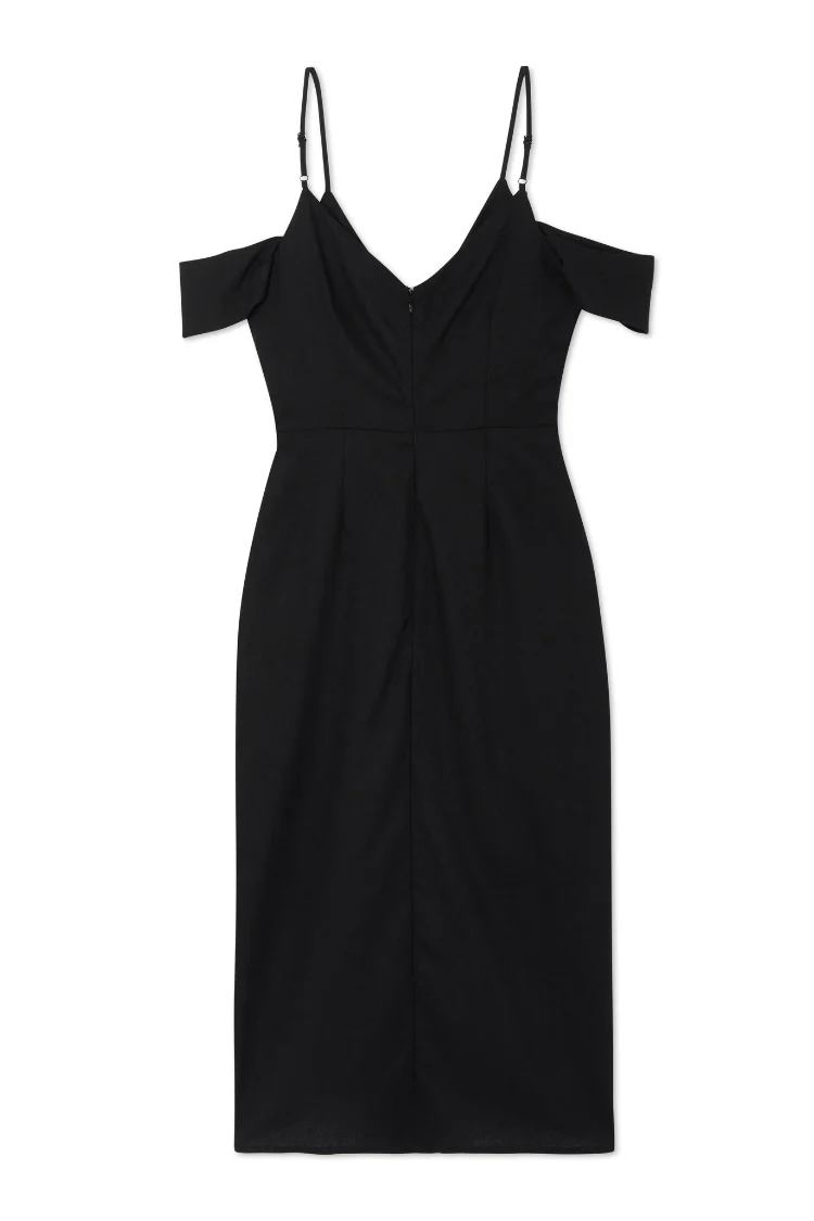 Black Cassie Dress - Image 8