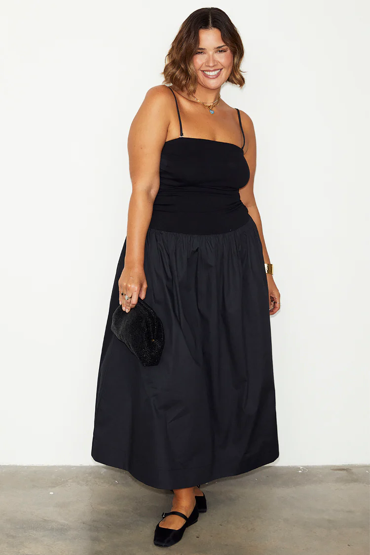 Black Lola Mid-axi Dress - Image 8