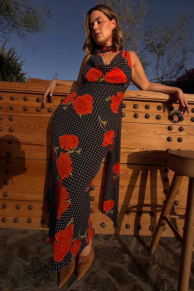 Black Poppy Sophie Dress - Image 9