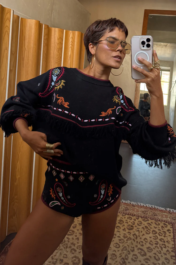 Black Safari Jamie Jumper - Image 6