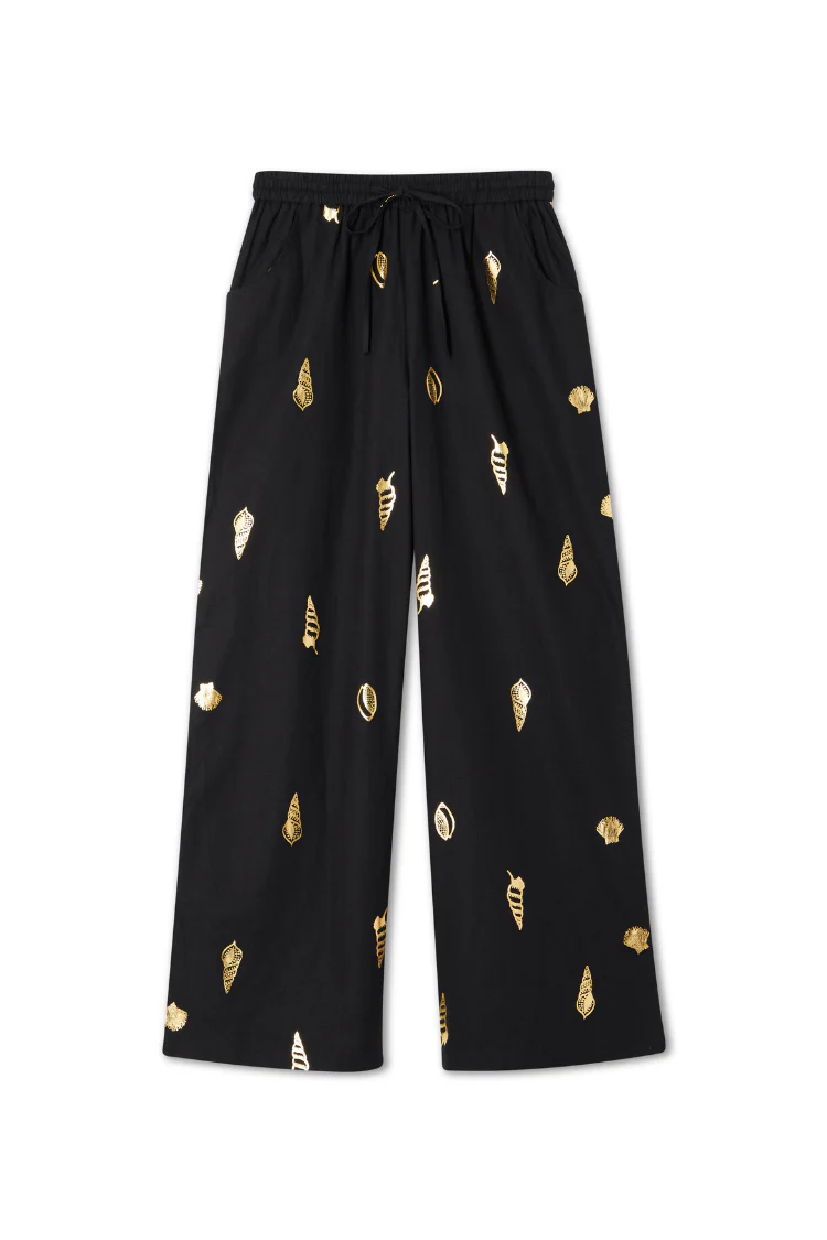 Black Shell Elissa Trousers - Image 8