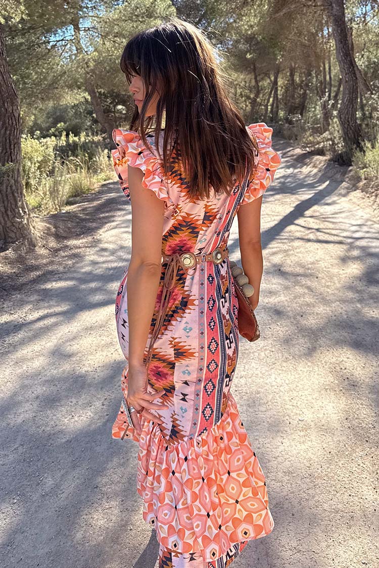 Bridget Print Frida Dress - Image 5