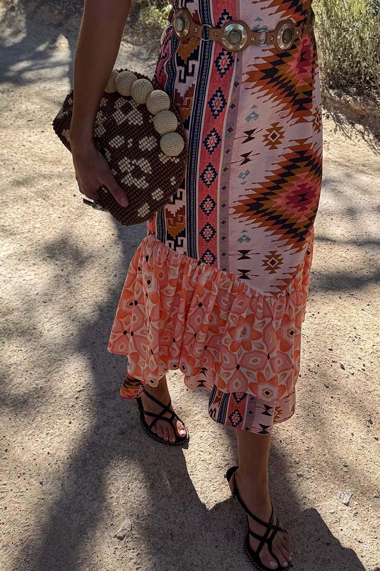 Bridget Print Frida Dress - Image 8