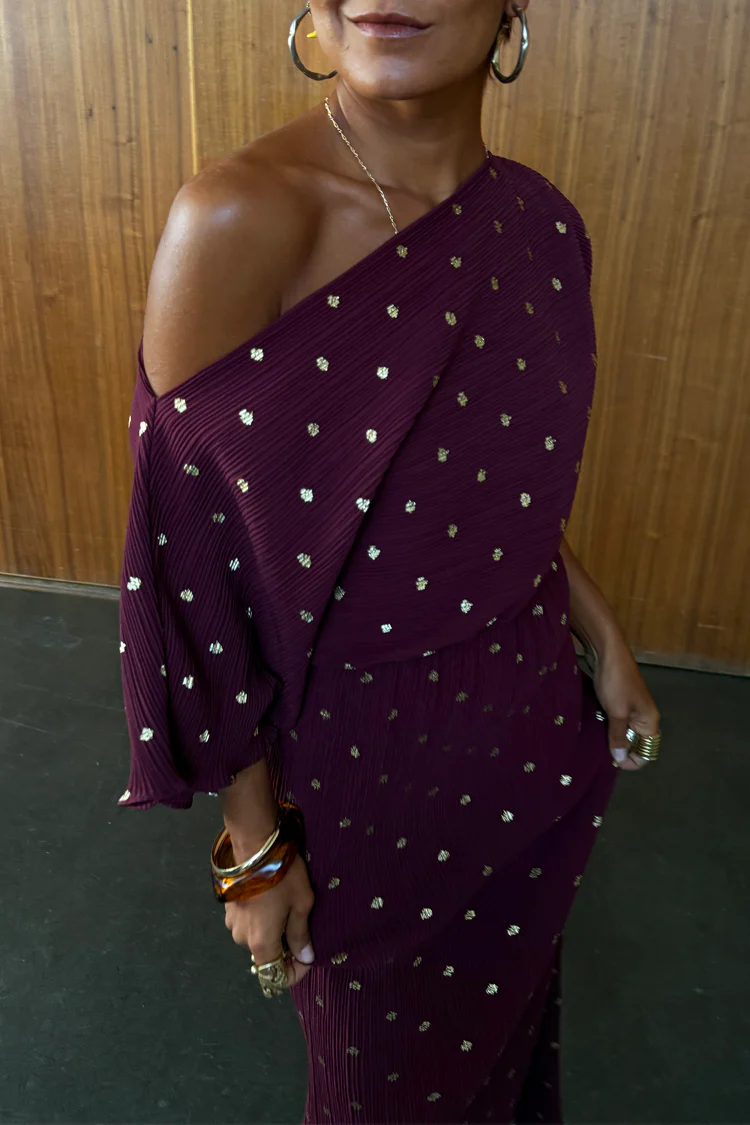 Burgundy Tilly Dress - Image 3