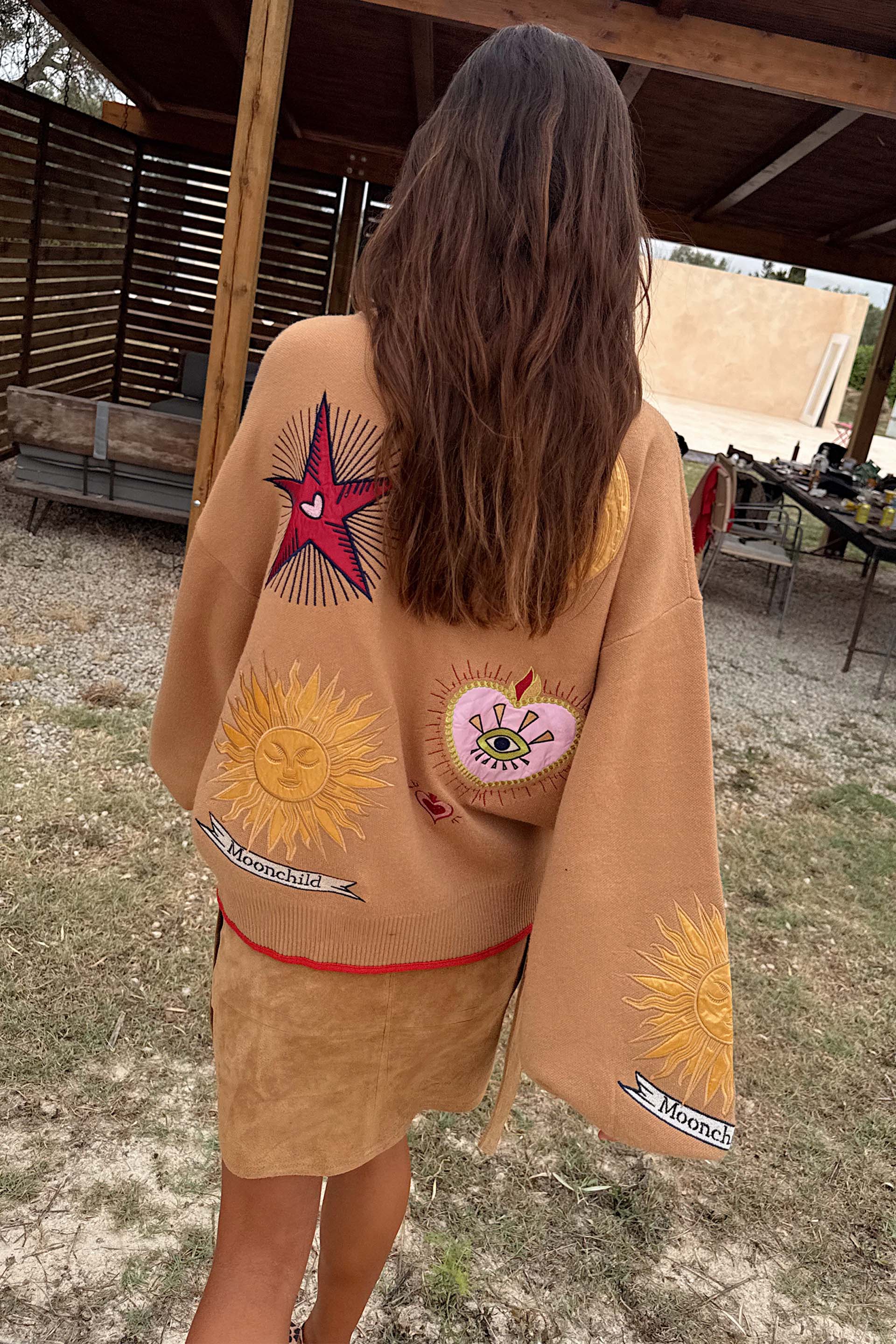 Camel Mystical Cardigan - Image 6