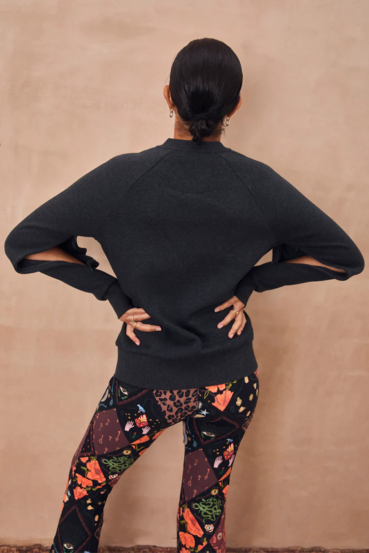 Charcoal Life is Tough Honey Sweatshirt - Image 7