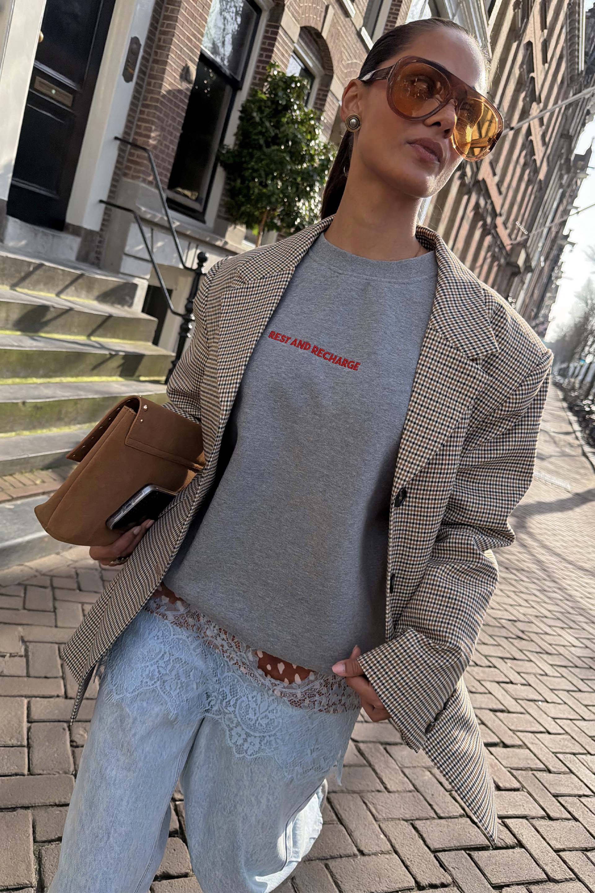 Check Blazer - Image 3