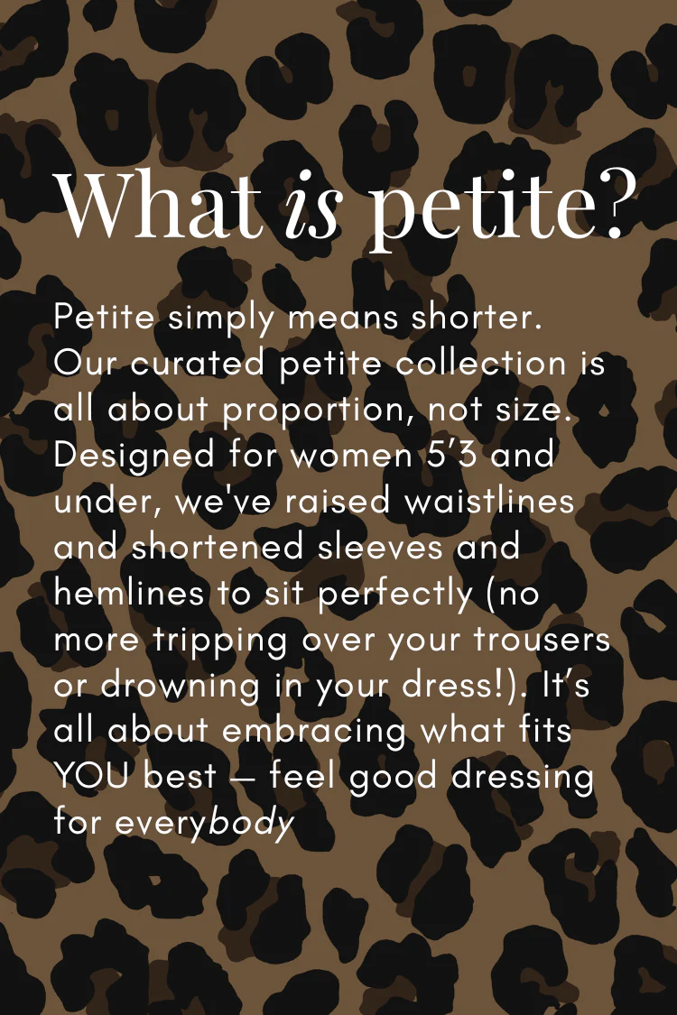 Chocolate Abstract Tilly Dress Petite - Image 3