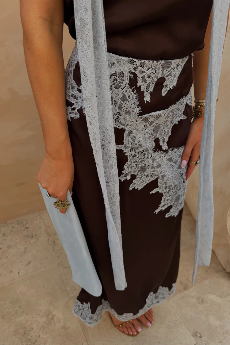 Chocolate Lily Skirt - Image 6