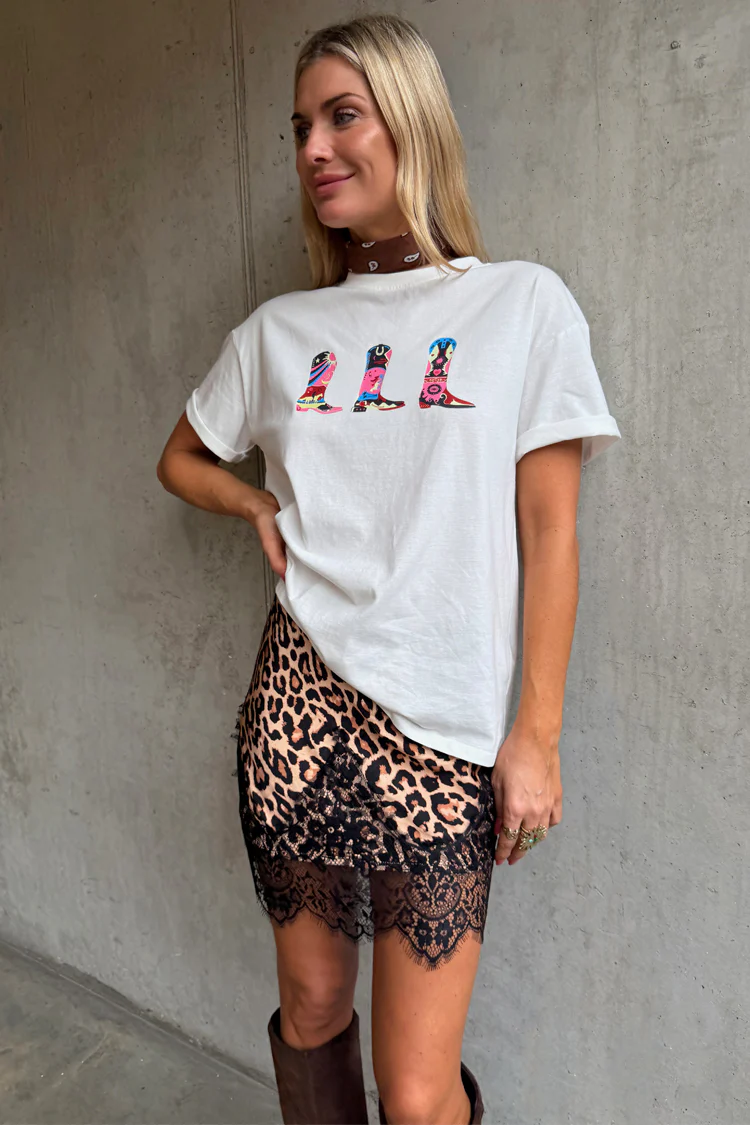 Cowboy Boot T-Shirt - Image 4