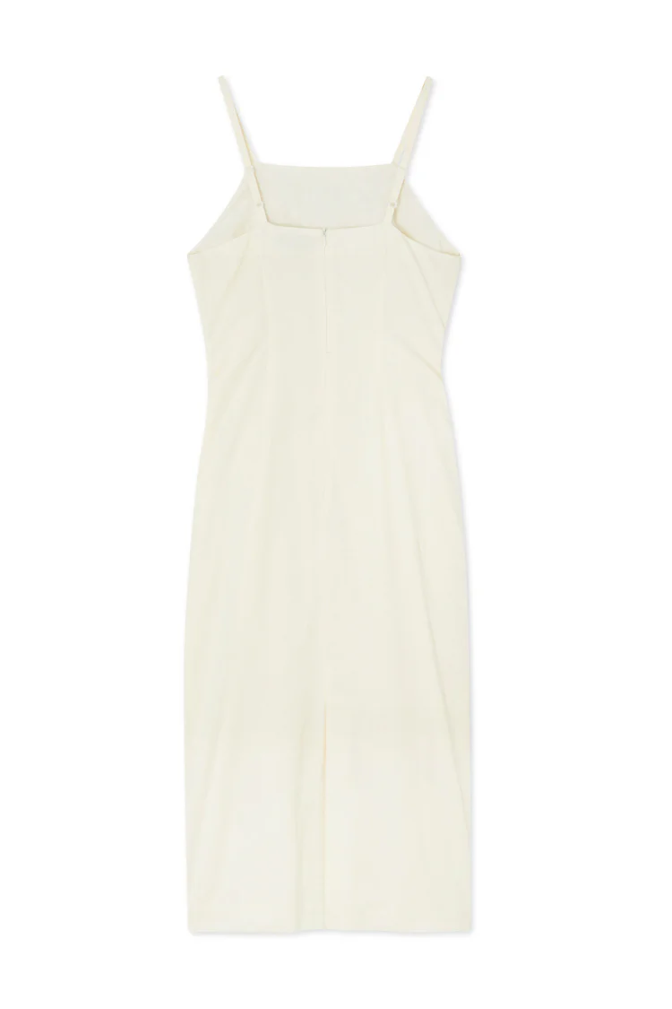 Cream Mirror Taliah Midi Dress - Image 14