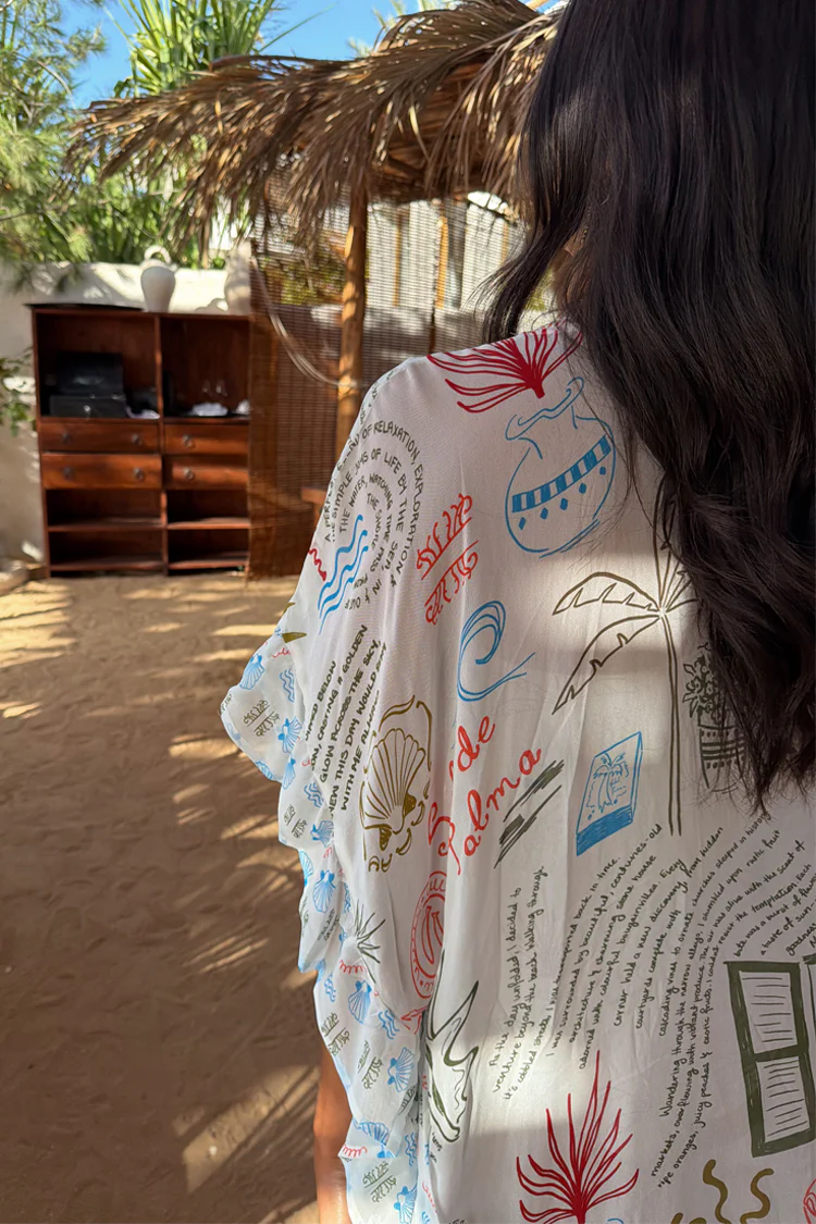 Cream Palma Kimono - Image 8