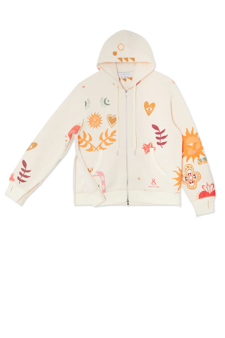 Cream Sundazed Accessible Hoodie - Image 10