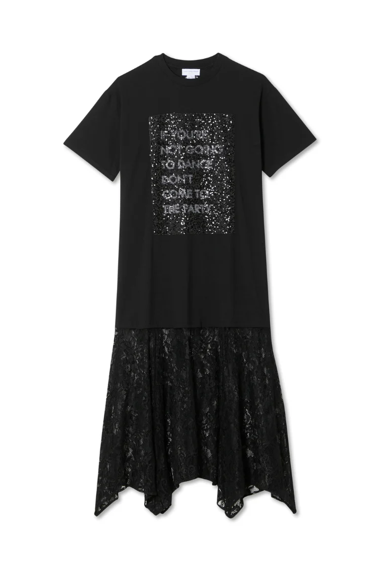 Dance Sequin Cara T Shirt Dress - Image 10