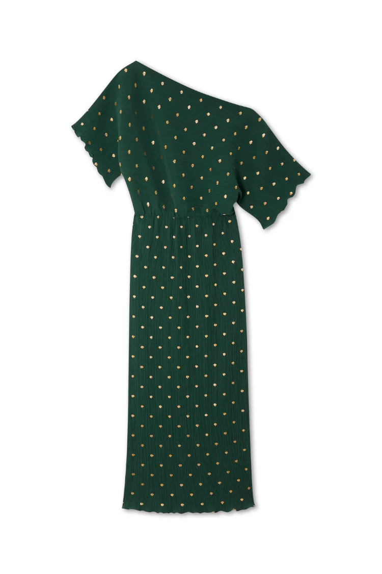 Dark Green Tilly Dress - Image 8