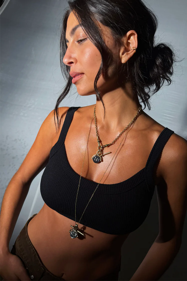 Deloris Thin Chain I Love You Necklace - Image 5