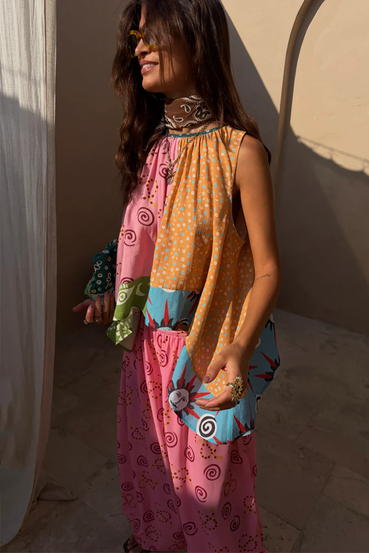 Etta Hankerchief Hem Top - Image 8
