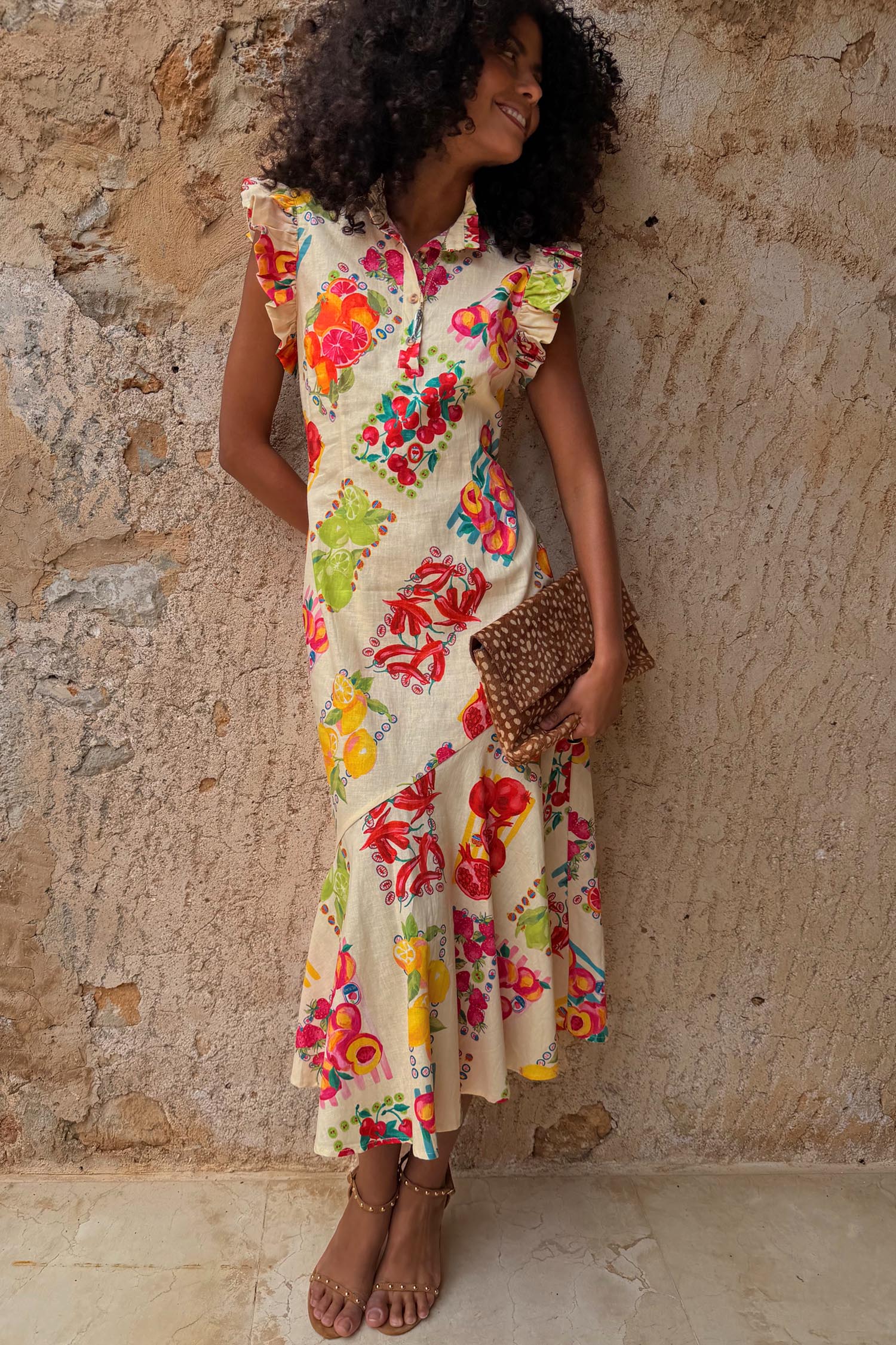 Fruit Stamps Remi Dress - Image 4