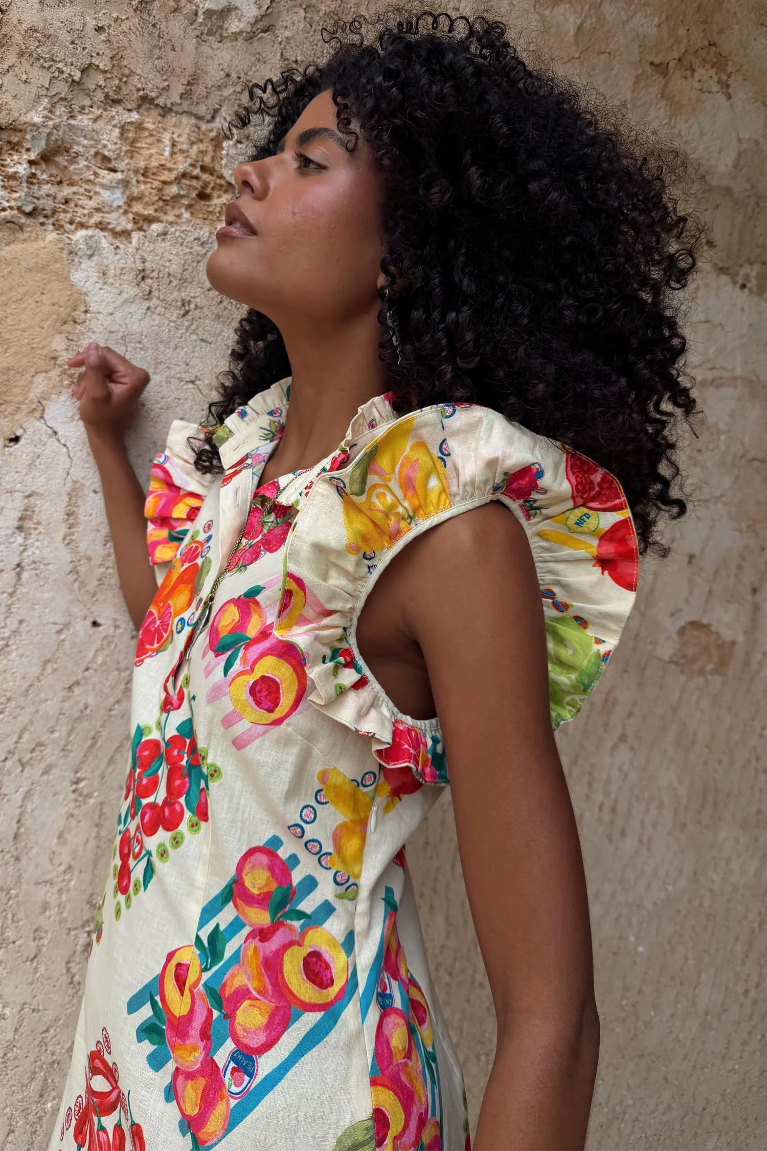 Fruit Stamps Remi Dress - Image 5