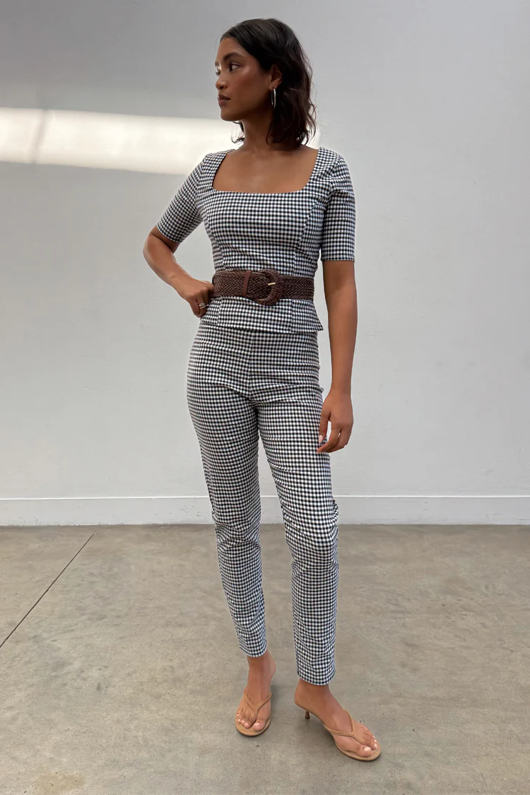 Gingham Trousers - Image 3
