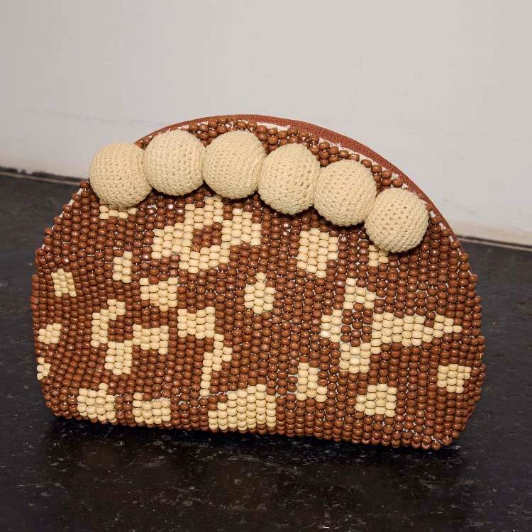 Jaden Beaded Clutch Bag - Image 7