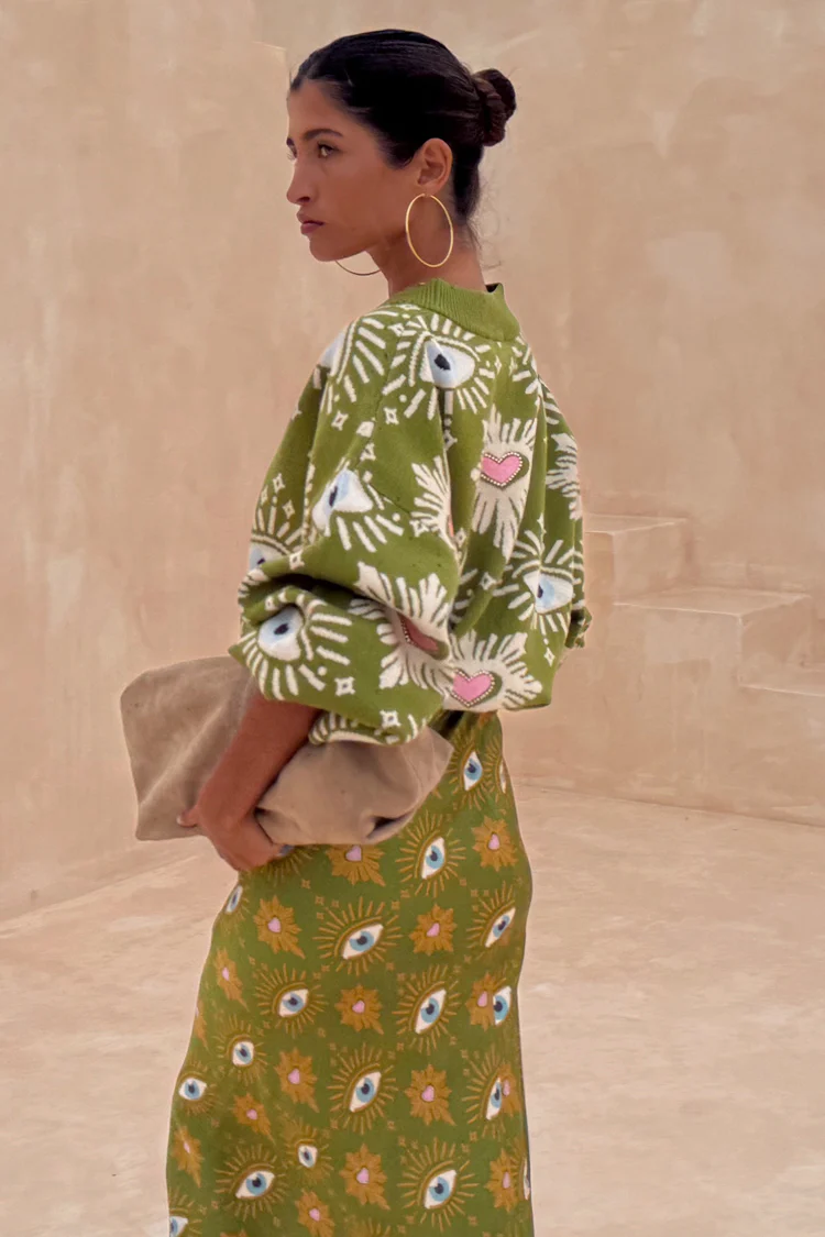 Khaki Eye Dorris Skirt - Image 7
