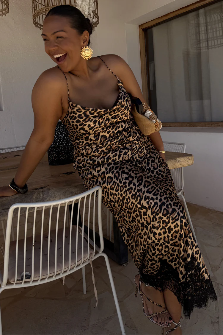 Leopard Lace Patti Dress - Image 4