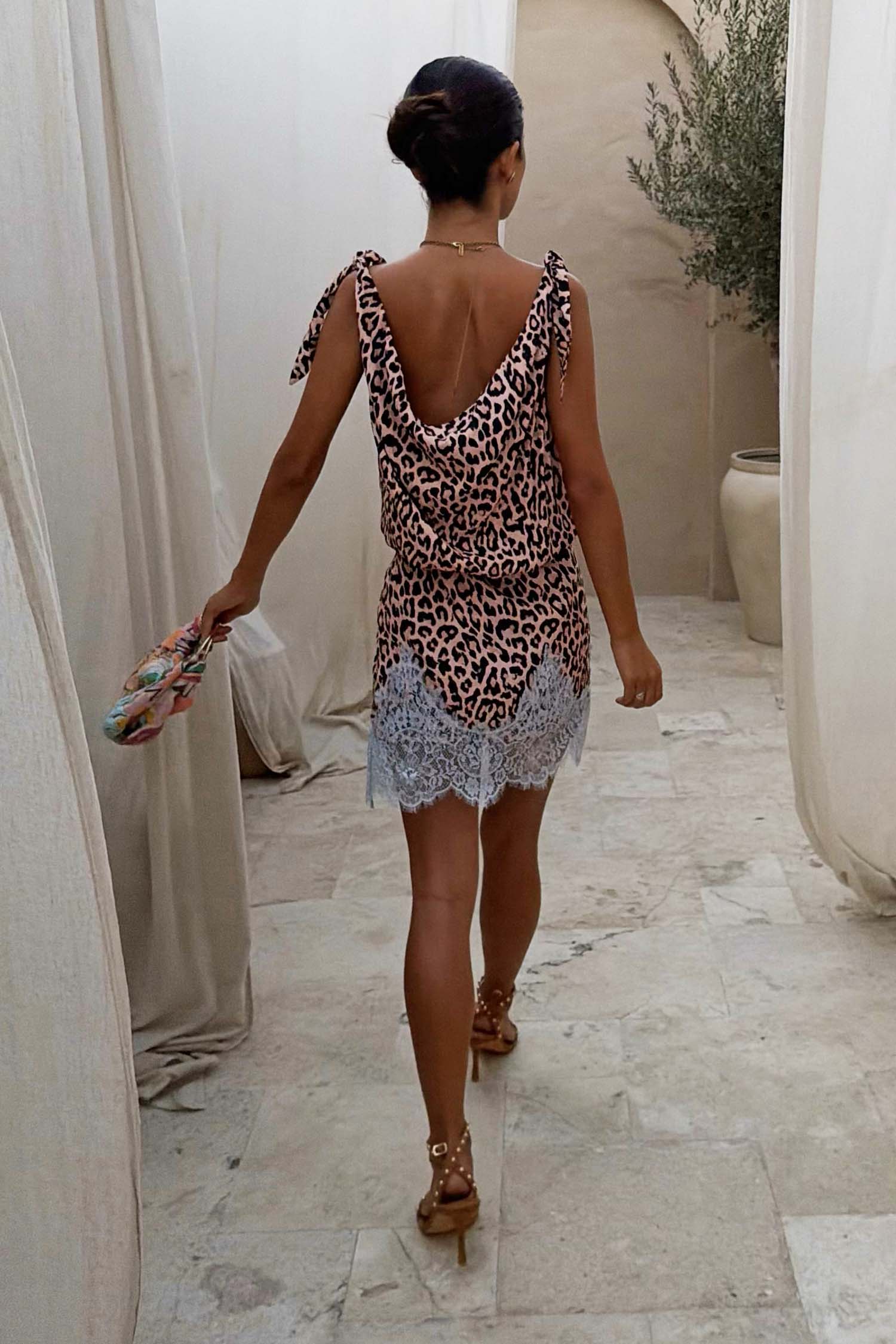 Leopard Leila Mini Dress - Image 5