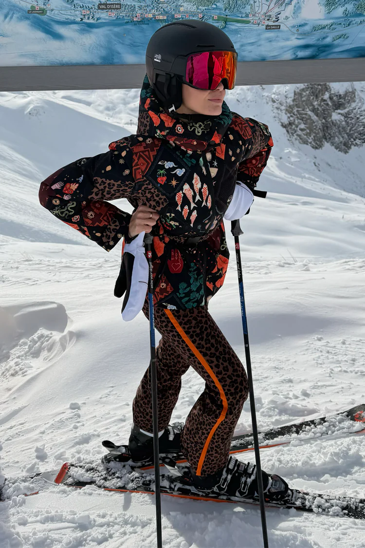 Leopard Ski Trousers - Image 2