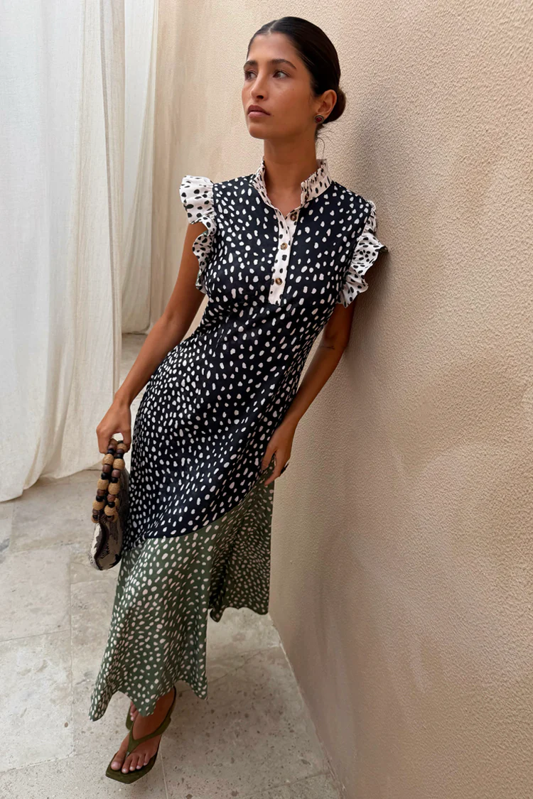 Mix Fawn Spot Remi Dress - Image 3