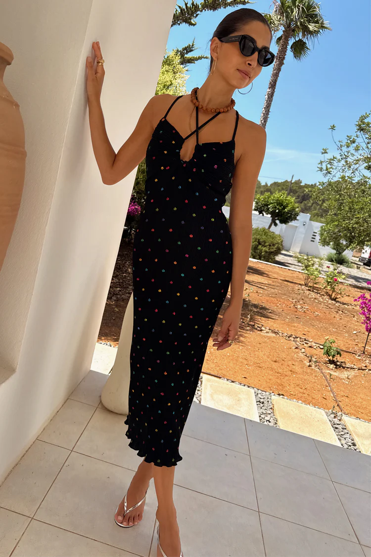 Multi Spot Megan Dress - Image 3