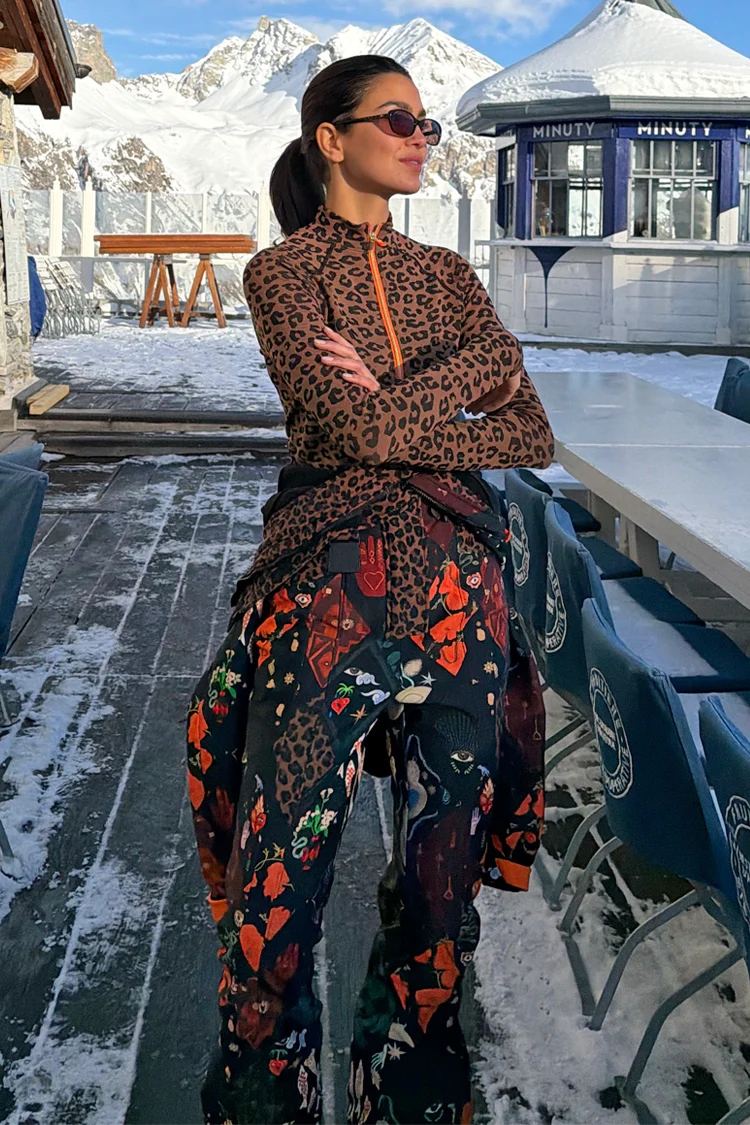 Night Garden Ski Suit - Image 8