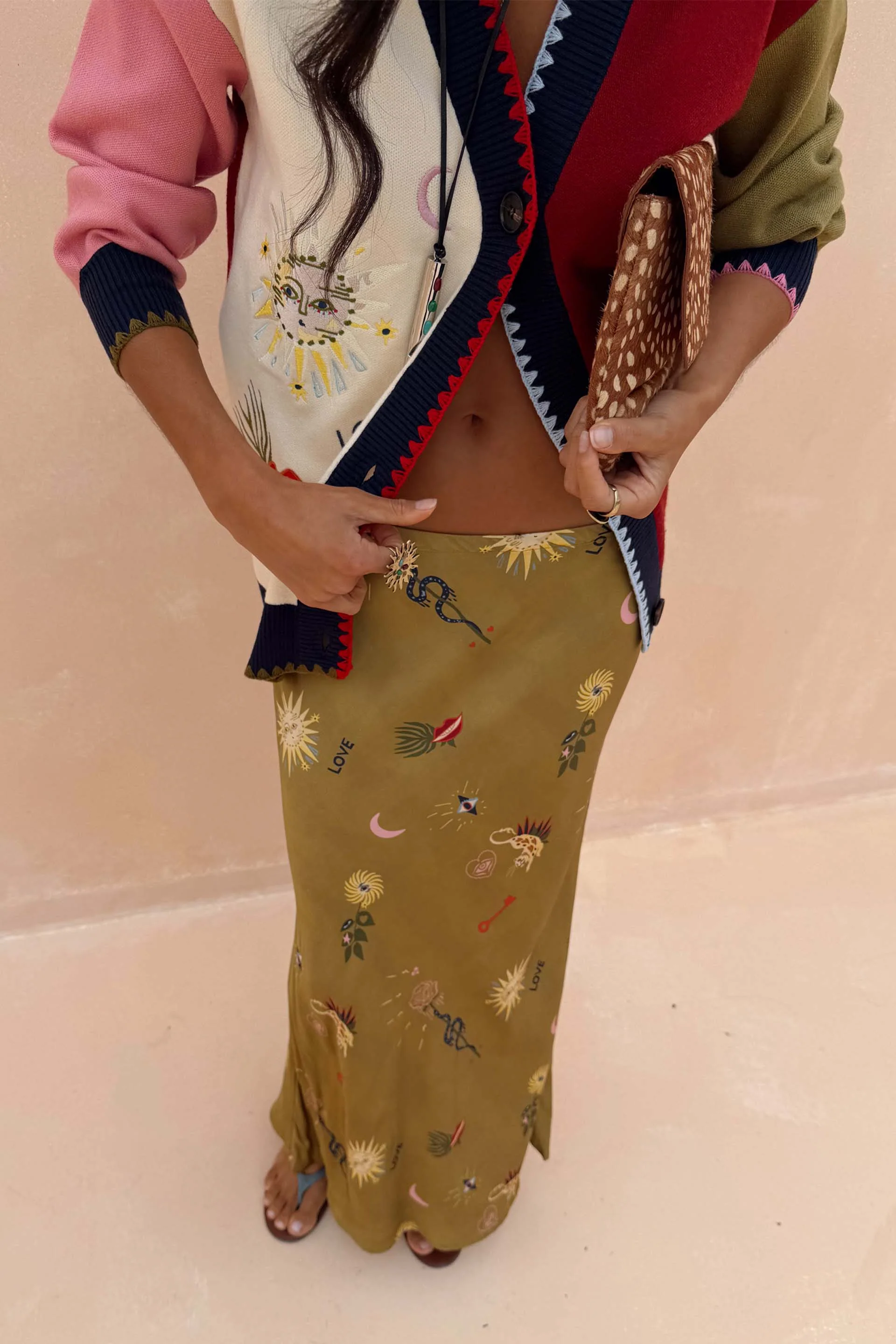 Olive Mystical Dorris Skirt - Image 2