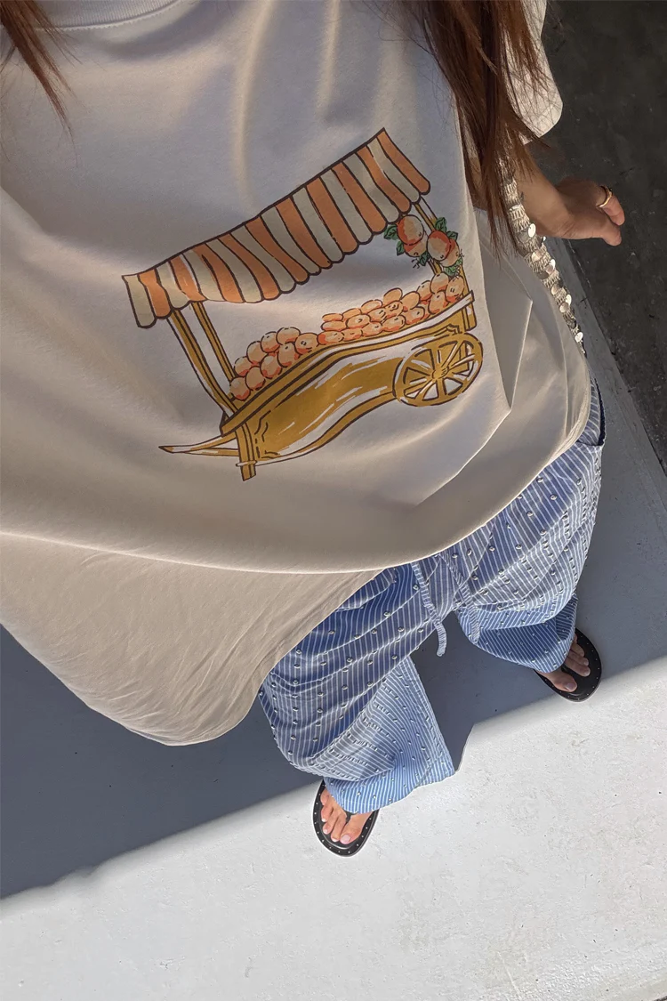 Orange Cart T-Shirt - Image 7