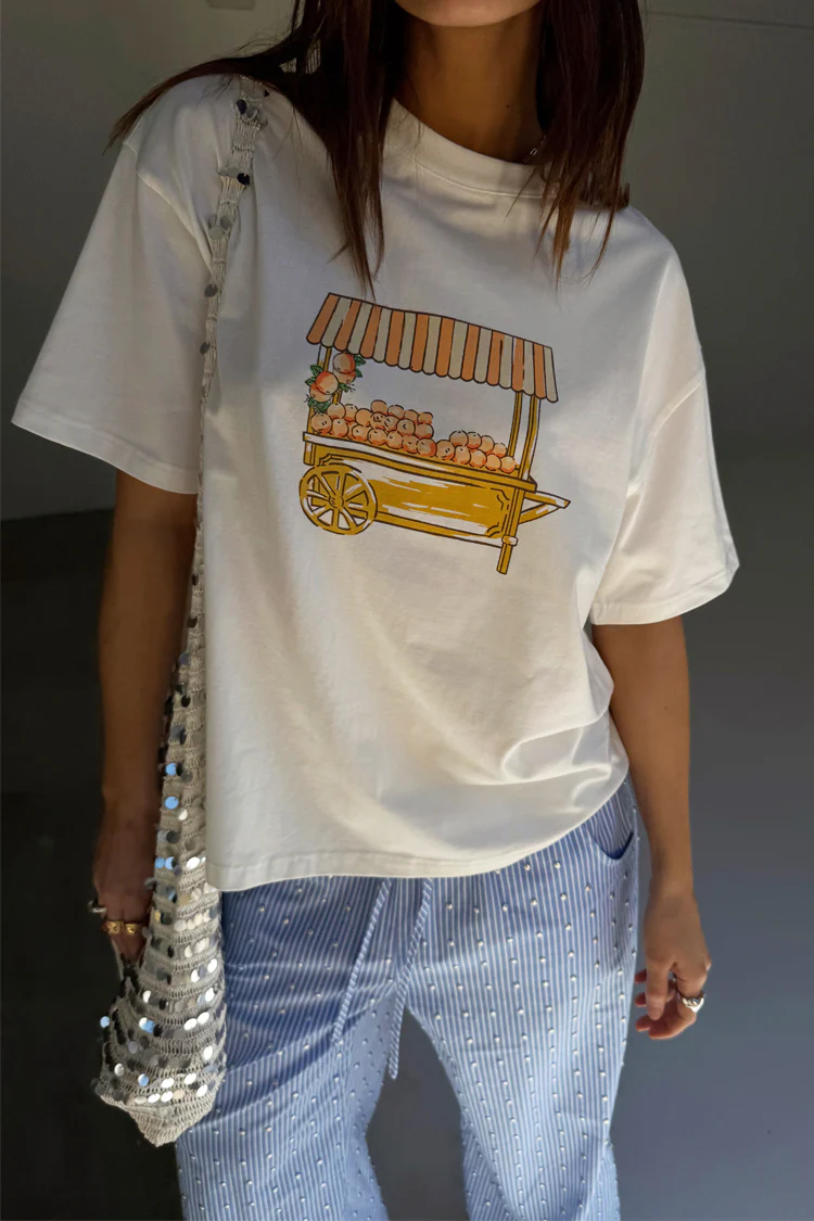 Orange Cart T-Shirt - Image 8