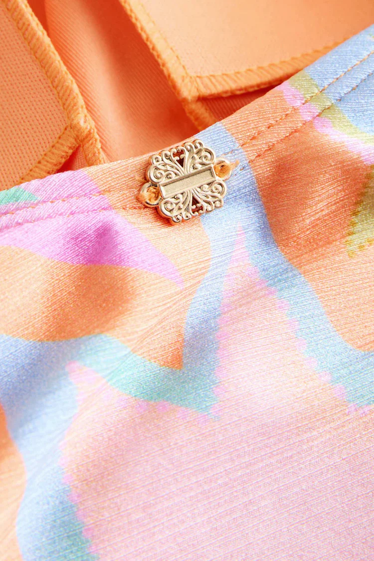 Orange Dreamer Scoop Swimsuit - Image 12