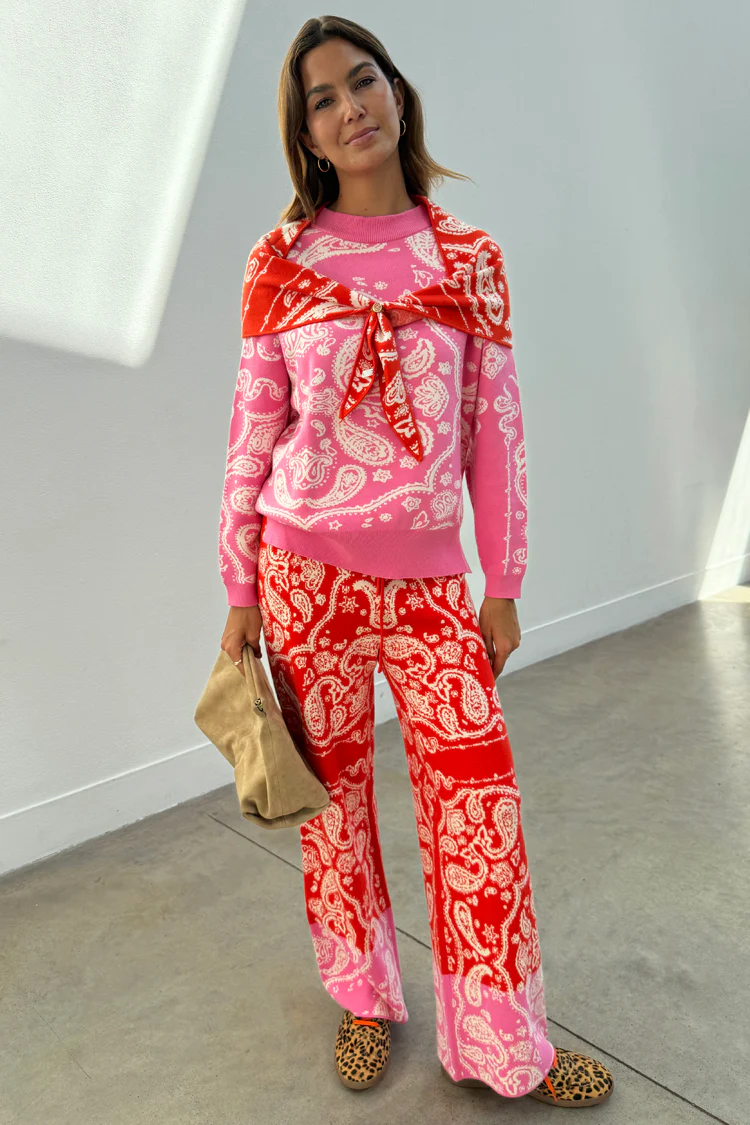 Pink Bandana Copenhagen Jumper - Image 7