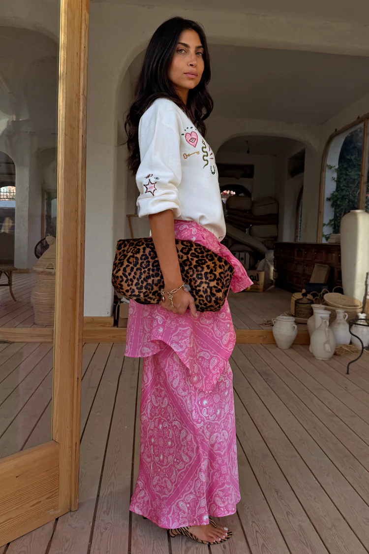 Pink Bandana Dorris Skirt - Image 8