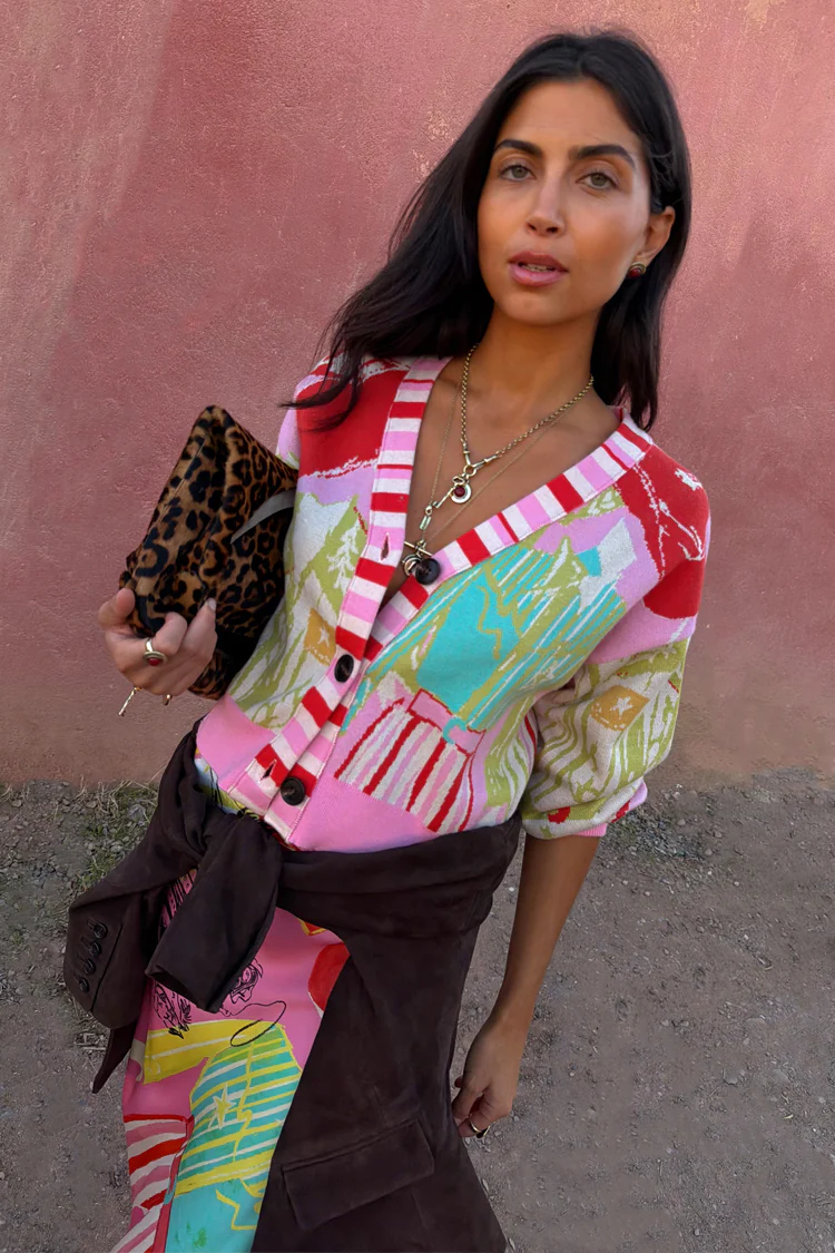 Pink Dallas Cardigan - Image 8