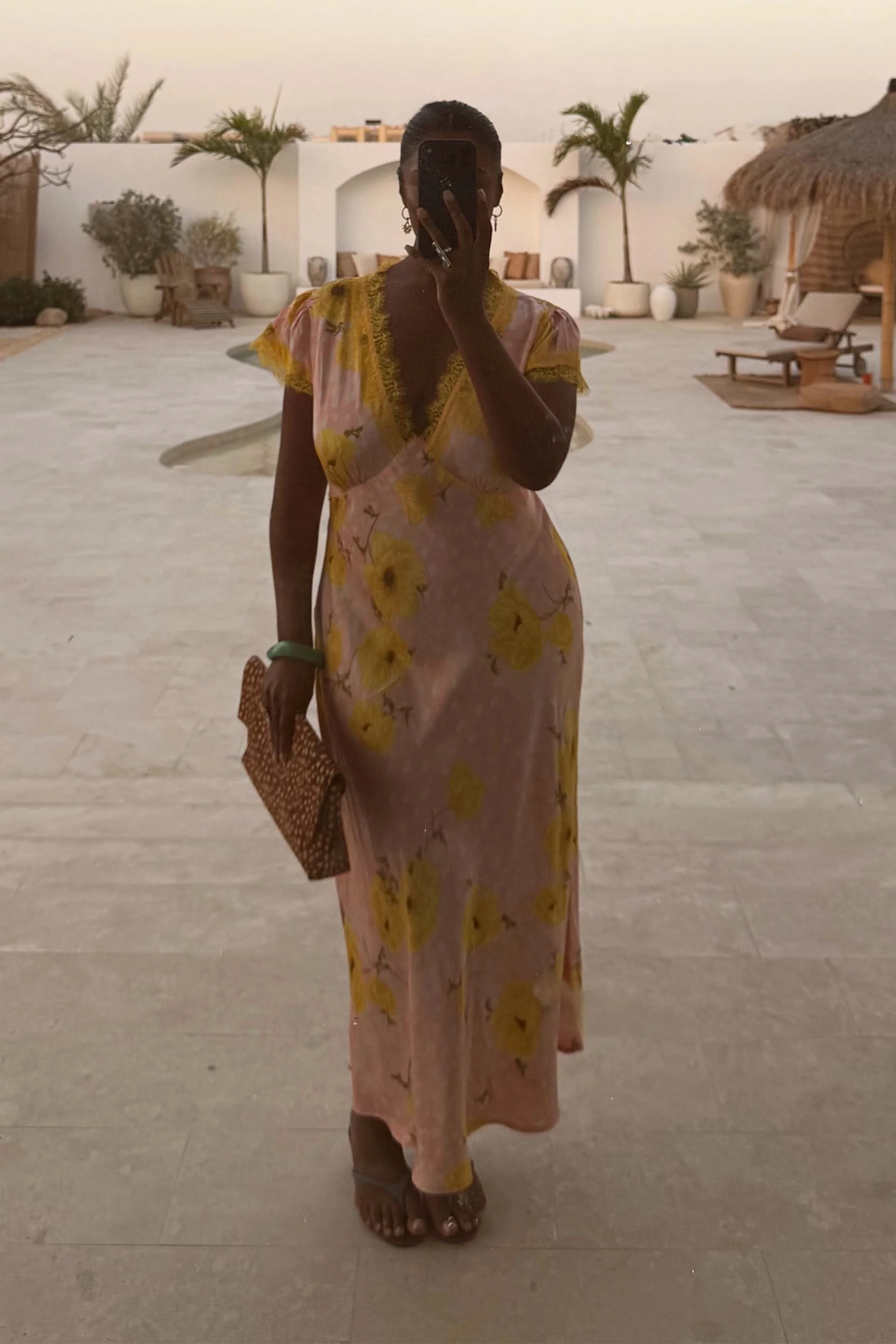 Pink Fawn Poppy Olivia Dress Petite - Image 9