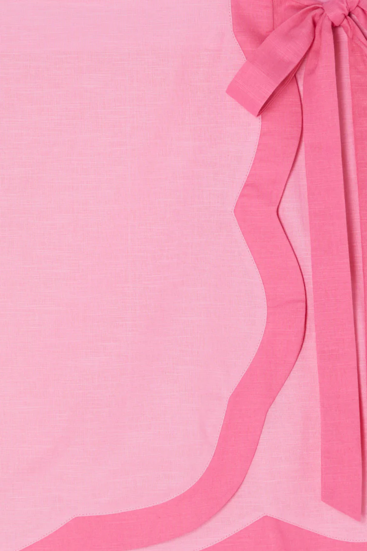 Pink Scallop Mini Jaspre Skirt - Image 11