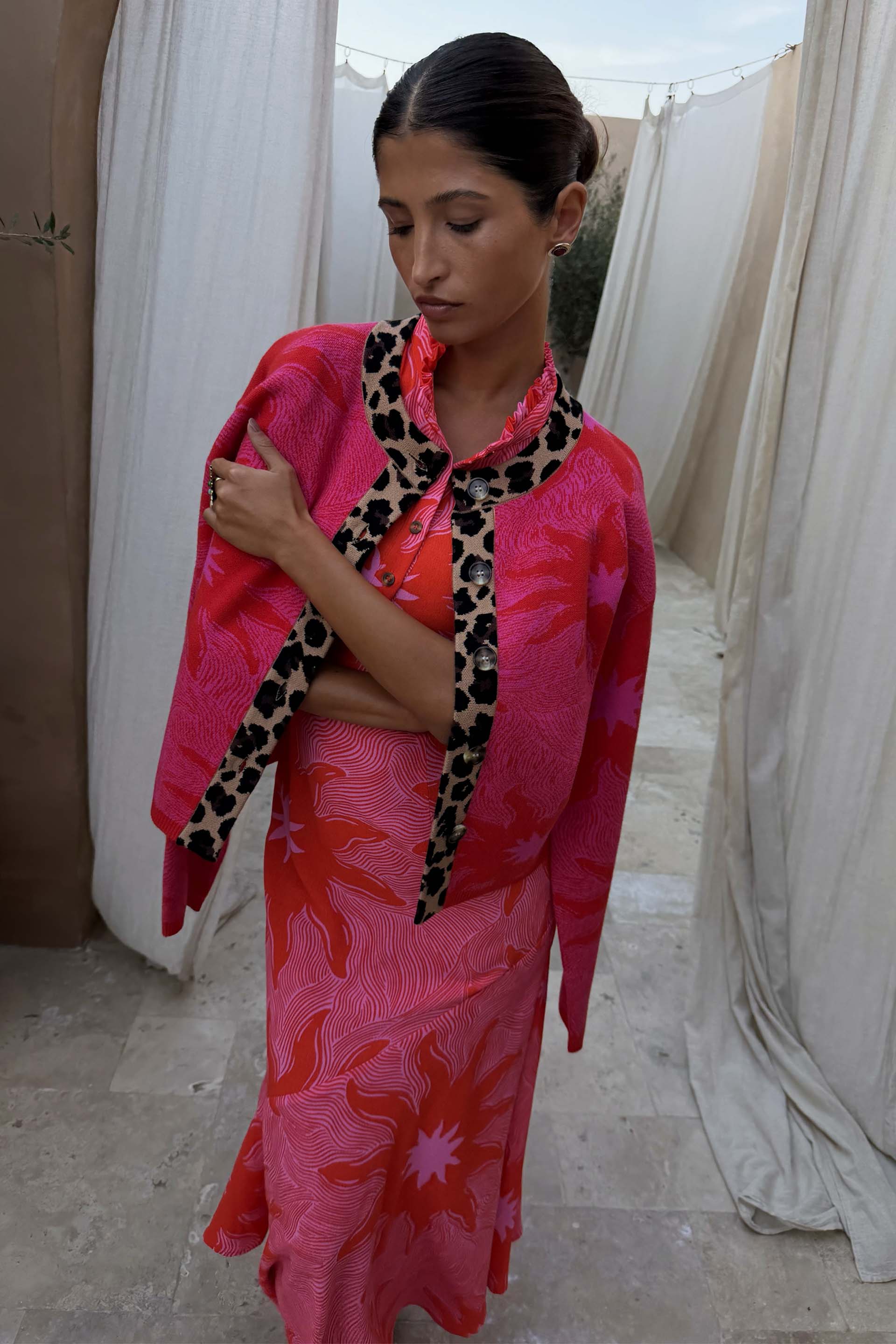 Pink Soleil Cardigan - Image 7