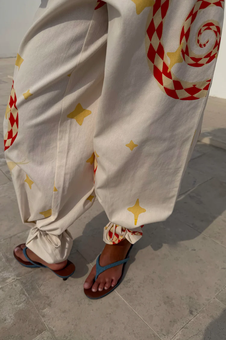 Snake Tie Side Trousers - Image 4