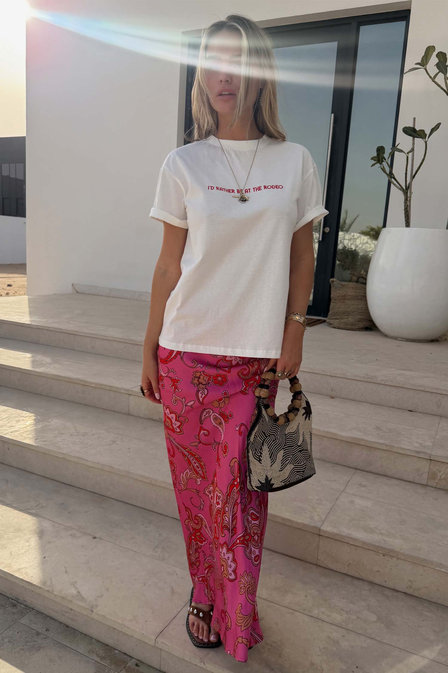 White Rodeo T-Shirt - Image 6